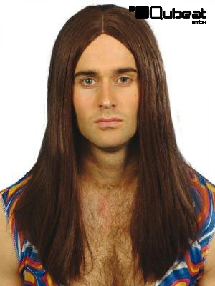parrucca capelli lunghi uomo