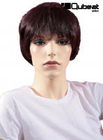 Artificial hair wig darkbrown