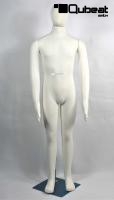 Dress Forms Male Foam White Movable Metalstand