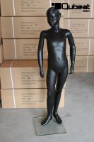 Mannequins Boy Black Standing Modeled hair