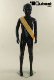 Mannequins Boy Metallic Standing Modeled hair