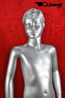 Mannequins Boy Silver Standing Modeled hair