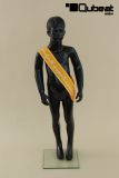 Mannequins Boy With head (Abstract) Blue-Lila Standing Modeled hair