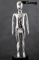 Mannequins Boy With head (Faceless) Chrome Standing Boris Slim