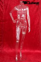 Mannequins Female Headless Transparent Standing