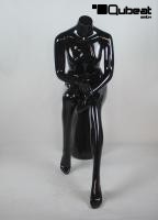 Mannequins Female Headless black shining Nathalie Slim