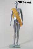 Mannequins Female Silver Standing Slim