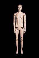 Mannequins Female With head (true to life) Skin Standing Anna Slim Sporty Modeled hair