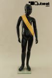 Mannequins Girl black shining Standing Modeled hair