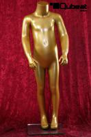 Mannequins Headless Gold Standing Slim