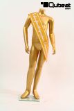 Mannequins Headless Gold Standing