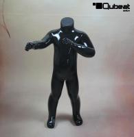 Mannequins Headless black shining Standing Slim