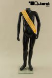 Mannequins Headless black shining Standing