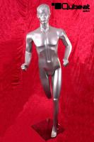 Mannequins Male Silver Jogging,Sporty Martin Slim Modeled hair