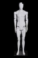 Mannequins Male With head (Faceless) Standing Sporty