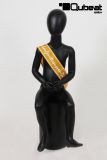 Mannequins With head (Faceless) Black