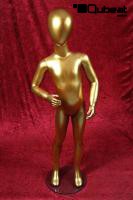 Mannequins With head (Faceless) Gold Standing Sunny Slim