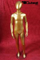 Mannequins With head (Faceless) Gold Standing