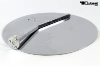 Standplatten Runde Metallplatte Glänzend für Schaufensterpuppen