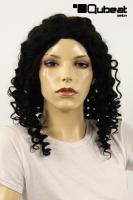 Wigs Women Shoulder-length black Real hair Curly trendy
