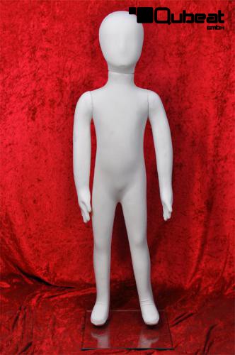 Dress Forms Child Foam White Movable Metalstand