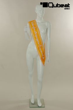 Mannequins Female White shining Standing