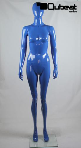 Mannequins Female With head (Faceless) Blue Standing Nele Slim