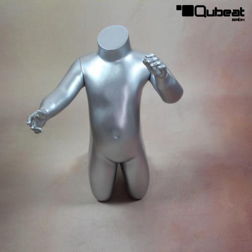 Mannequins Headless Silver Slim