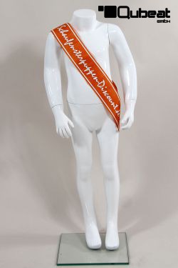 Mannequins Headless White shining Standing