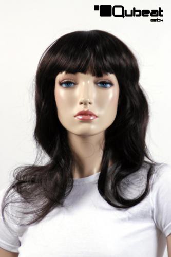 Wigs Women Long brown Bangs Straight trendy