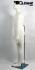 Dress Forms Male Foam White Movable Metalstand