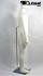 Dress Forms Male Foam White Movable Metalstand