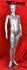 Mannequins Boy Silver Standing Modeled hair
