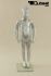 Mannequins Boy With head (Abstract) Silver Standing Modeled hair
