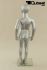 Mannequins Boy With head (Abstract) Silver Standing Modeled hair