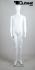 Mannequins Boy With head (Faceless) White shining Standing