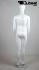 Mannequins Boy With head (Faceless) White shining Standing