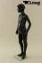 Mannequins Boy black shining Standing Modeled hair