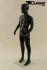 Mannequins Boy black shining Standing Modeled hair