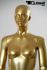 Mannequins Female With head (Abstract) Gold Standing Slim