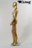 Mannequins Female With head (Abstract) Gold Standing Slim
