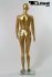 Mannequins Female With head (Abstract) Gold Standing Slim