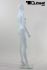 Mannequins Female With head (Abstract) White shining Standing Modeled hair