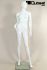 Mannequins Female With head (Abstract) White shining Standing Modeled hair