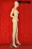 Mannequins Female With head (Faceless) Skin Standing Modeled hair