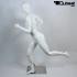 Mannequins Female With head (Faceless) White shining Jogging,Sporty Gabi Slim Sporty