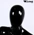 Mannequins Female With head (Faceless) black shining Jogging,Sporty Bruno Slim Sporty