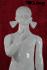 Mannequins Girl White shining Standing Modeled hair