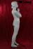 Mannequins Girl White shining Standing Modeled hair