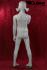 Mannequins Girl White shining Standing Modeled hair